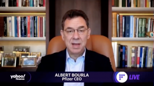 Pfizer CEO Albert Bourla finally admits to the vaccines offering little to no protection.